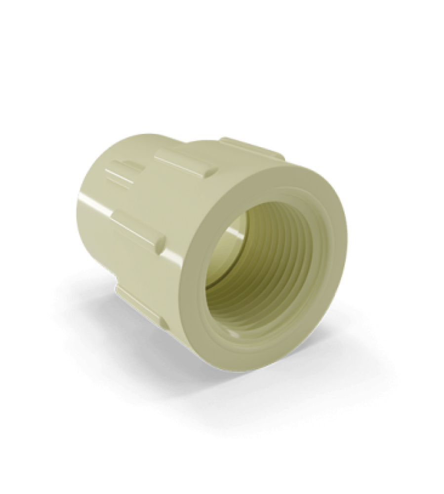 Reducing Female Threaded Adapter for CPVC Pipes