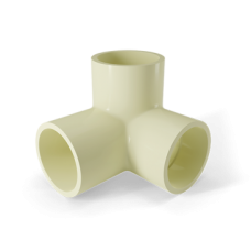 3 Way Elbow for CPVC Pipes