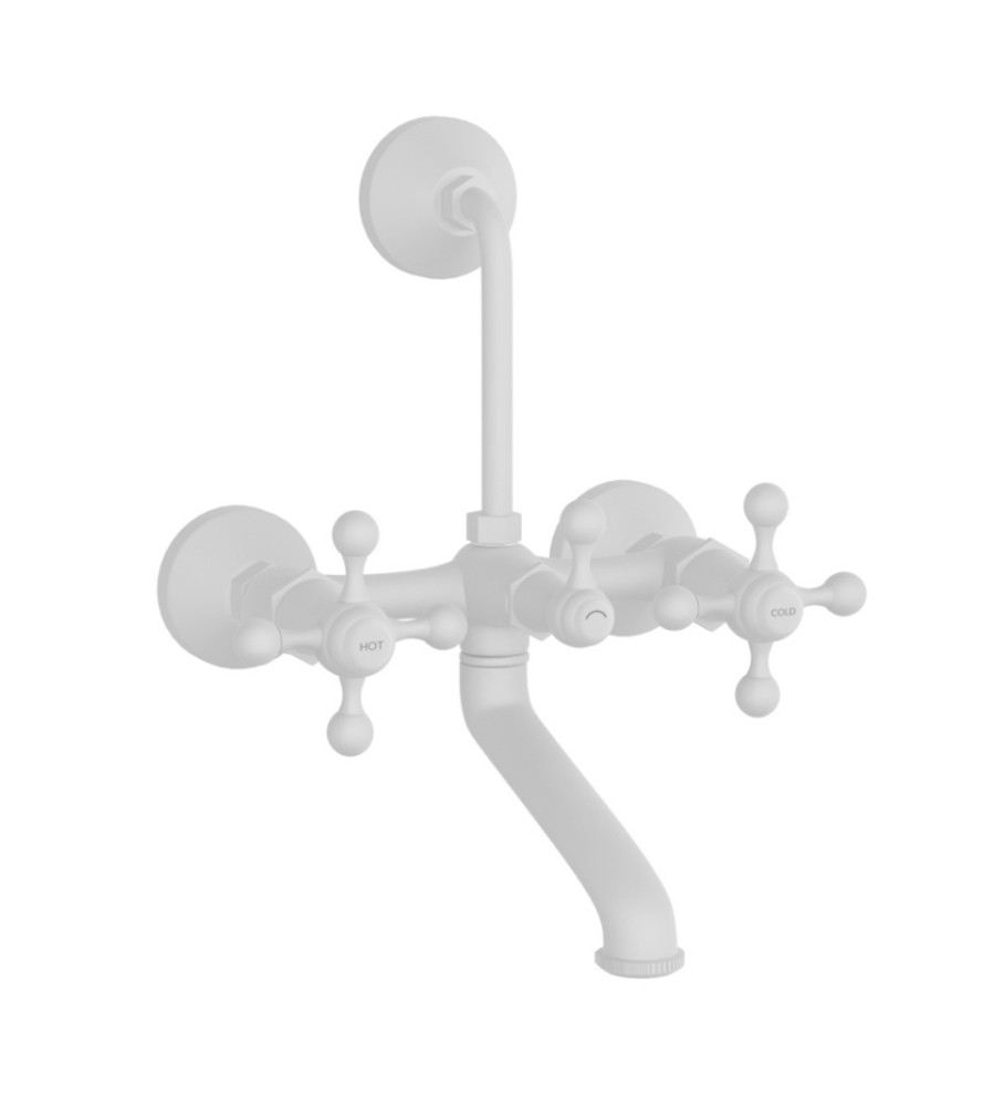 WALL MIXER - WHITE MATT